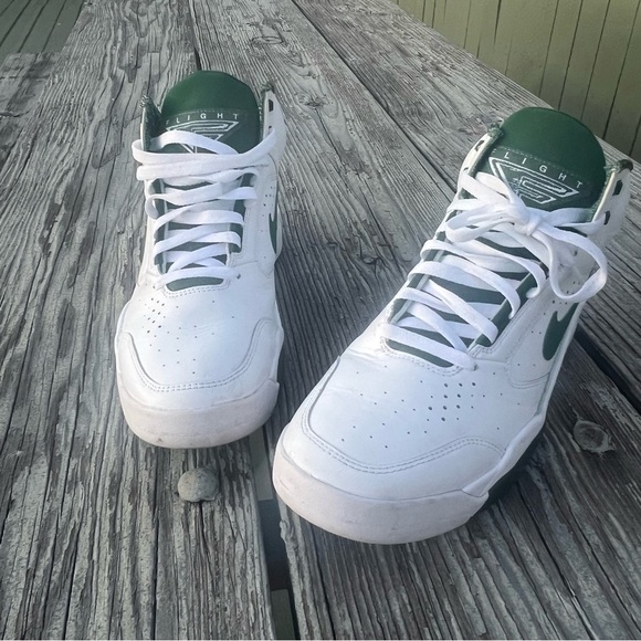 Nike Air Flight Light Mid White Green Sneaker main image 7